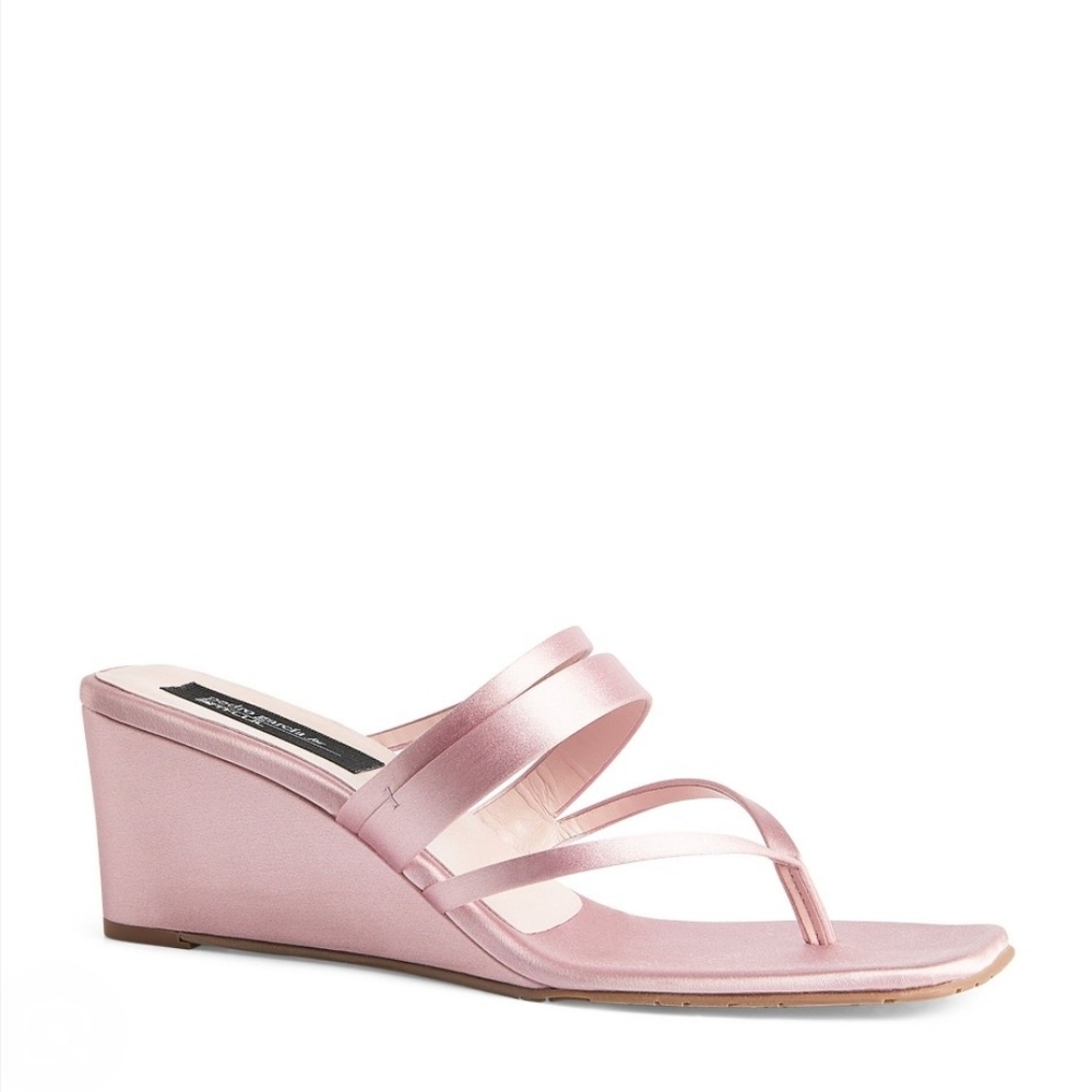 Pedro Garcia for Amlul Satin Cupcake Finisterre Wedge Sandals 41